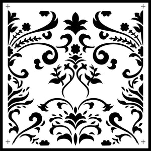 Damask Tile | JRV Stencils