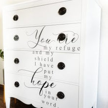 Load image into Gallery viewer, REDESIGN DECOR TRANSFERS® – HOPE – 3 SHEETS, DESIGN SIZE 20″ X 30″
