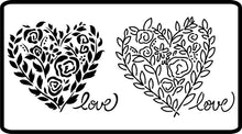 Load image into Gallery viewer, Two Hearts Set | JRV Stencils
