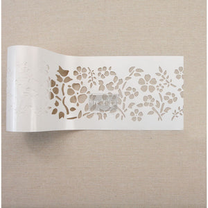 Redesign Stick & Style Stencil Roll 4" roll 15 yards- Royal Ann Garden