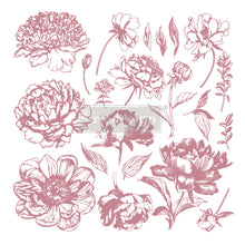 Load image into Gallery viewer, CLEARLY-ALIGNED DÉCOR STAMPS - Linear Floral
