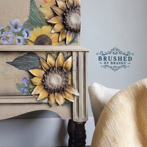 REDESIGN DECOR TRANSFERS® – SUNFLOWER FIELDS – 3 SHEETS, DESIGN SIZE 22″ X 30″