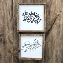 Load image into Gallery viewer, Two Small Flowers Set | JRV Stencils
