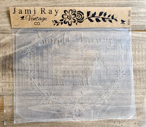 Simple Living | JRV Stencils