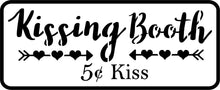 Load image into Gallery viewer, Kissing Booth | JRV Stencils
