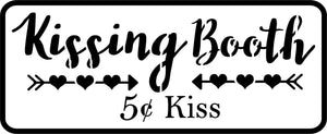 Kissing Booth | JRV Stencils