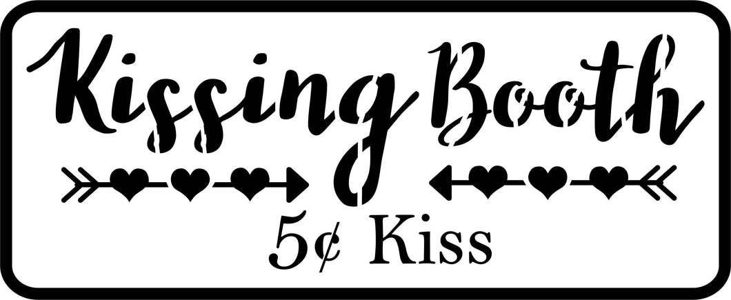 Kissing Booth | JRV Stencils